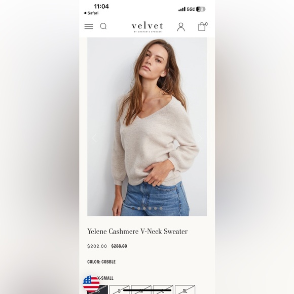 100% Cashmere sweater - Picture 2 of 3